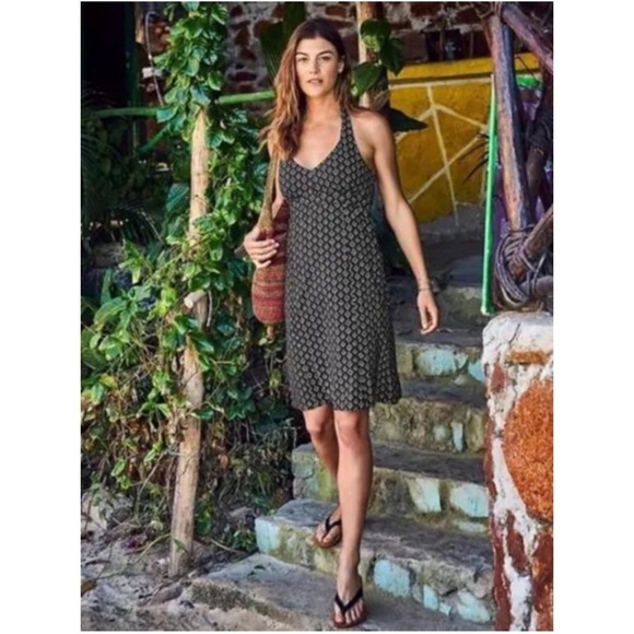 Athleta Printed Pack Everywhere Halter Dress - Picture 1 of 10